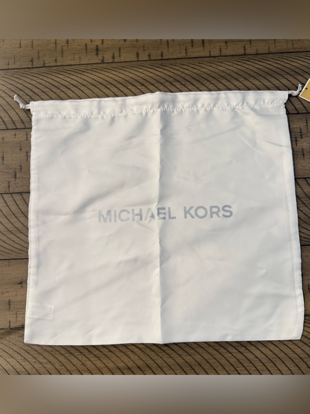 Michael Kors 14.5 x 15.5 Black Dust Bag Cover NWT